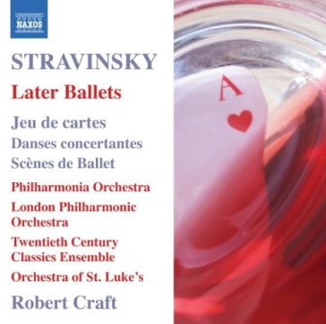 Jau de cartes, danses concertantes, - Igor Stravinsky