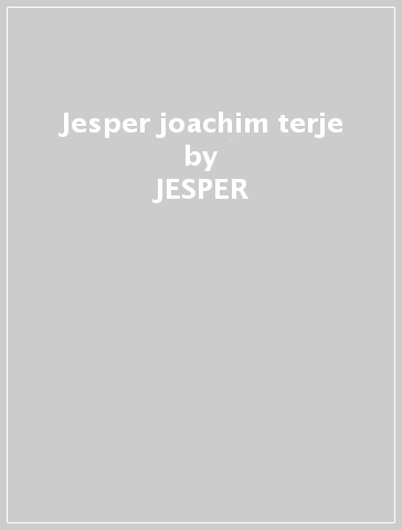Jesper & joachim terje - JESPER & JOACHIM TERJE