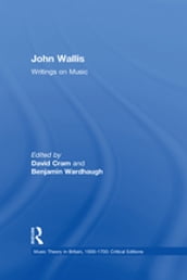 John Wallis: Writings on Music