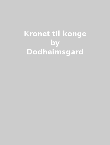 Kronet til konge - Dodheimsgard