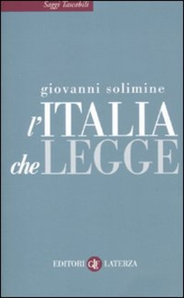 L'Italia che legge - Giovanni Solimine