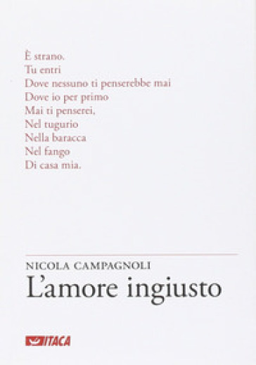 L'amore ingiusto - Nicola Campagnoli