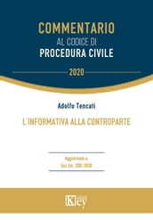 L informativa alla controparte