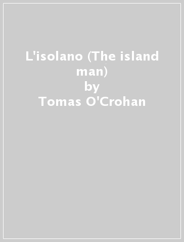 L'isolano (The island man) - Tomas O