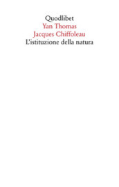 L istituzione della natura