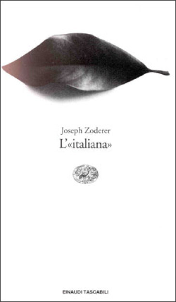 L'«italiana» - Joseph Zoderer