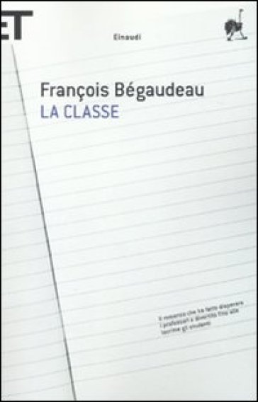 La classe - Francois Begaudeau