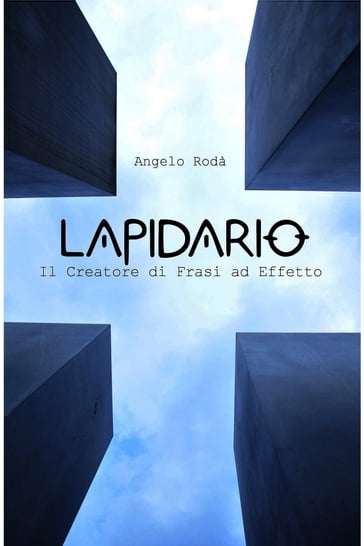 Lapidario - Angelo Rodà