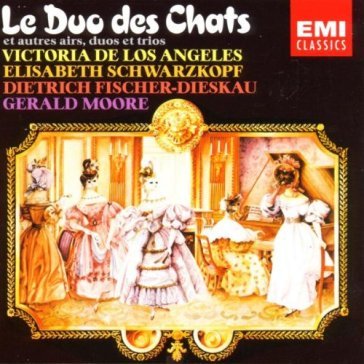 Le duo des chats - Elisabeth Schwarzkopf