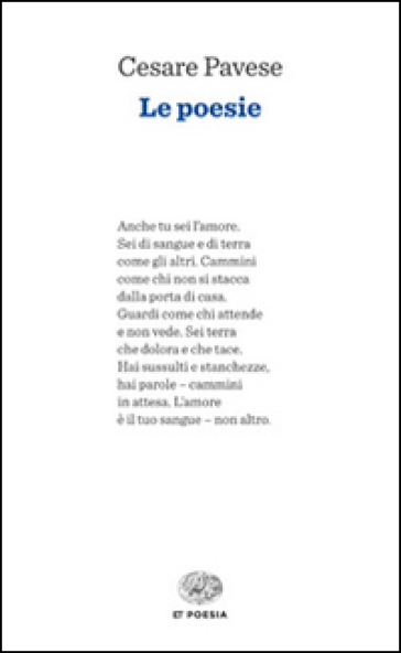 Le poesie - Cesare Pavese