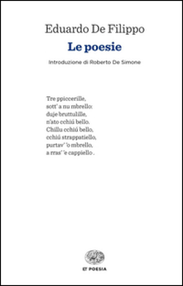 Le poesie - Eduardo De Filippo