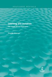 Learning and Inclusion (Routledge Revivals)