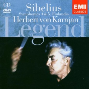Symphonies no.4 & 5 +dvd - Herbert von Karajan