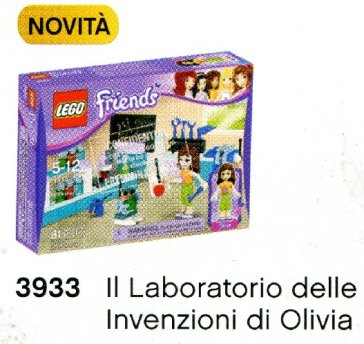 Lego - Friends - Il Laboratorio Delle Invenzioni Di Olivia