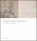 Leonardo e Raffaello, per esempio... Disegni e studi d artista. Catalogo della mostra (Firenze, 26 maggio-31 agosto 2008). Ediz. illustrata