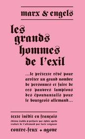 Les Grands Hommes de l exil