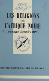 Les religions de l Afrique noire