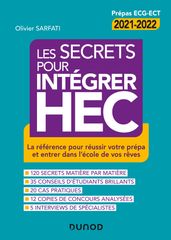 Les secrets pour intégrer HEC - 4e éd.