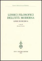 Lessici filosofici dell