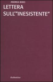 Lettera sull «inesistente»