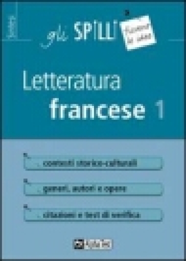 Letteratura francese. 1. - Francesca Desiderio