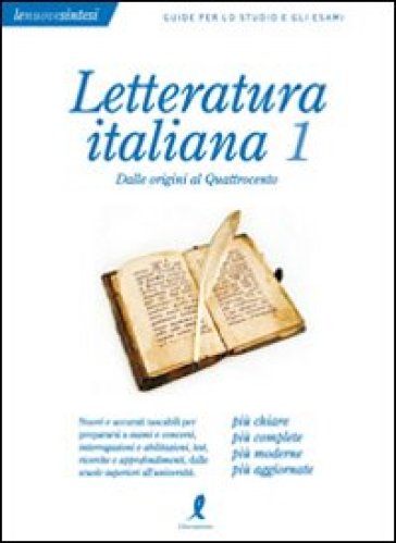 Letteratura italiana. 1.Dalle origini al Quattrocento - Claudia Salvatori