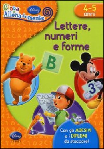 Lettere, numeri e forme. Kit. Ediz. illustrata. Con gadget