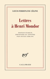 Lettres à Henri Mondor