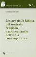 Letture della Bibbia nel contesto religioso e socioculturale dell India contemporanea