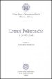 Letture politecniche (1957-1968)