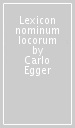 Lexicon nominum locorum