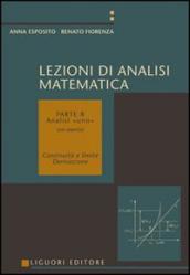 Lezioni di analisi matematica. 2: Analisi I. Continuità e limite, derivazione