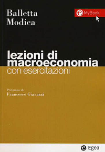 Lezioni di macroeconomia. Con esercitazioni - Luigi Balletta - Salvatore Modica