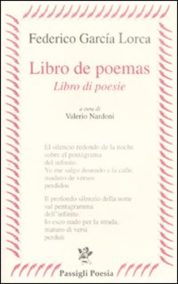Libro de poemas-Libro di poesie. Testo spagnolo a fronte - Federico Garcia Lorca  NA