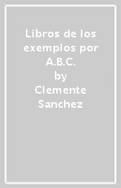 Libros de los exemplos por A.B.C.