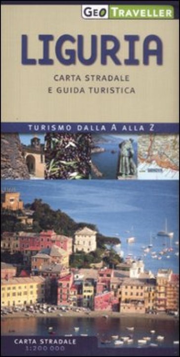 Liguria. Carta stradale e guida turistica. 1:200.000