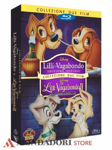 Lilli e il vagabondo + Lilli e il vagabondo II - Il cucciolo ribelle (2 Blu-Ray)(collezione due film) - Clyde Geronimi - Wilfred Jackson - Hamilton Luske - Darrell Rooney - Jeannine Roussel