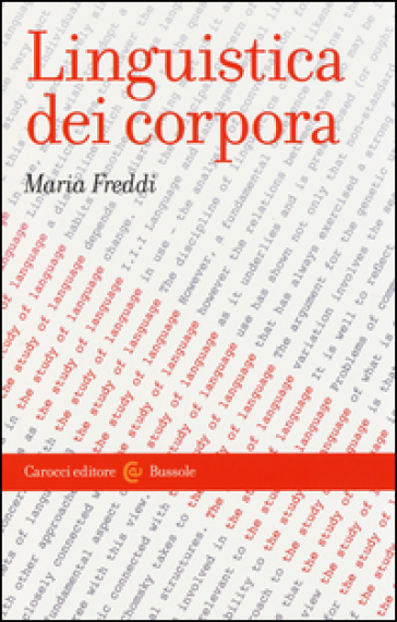 Linguistica dei corpora - Maria Freddi