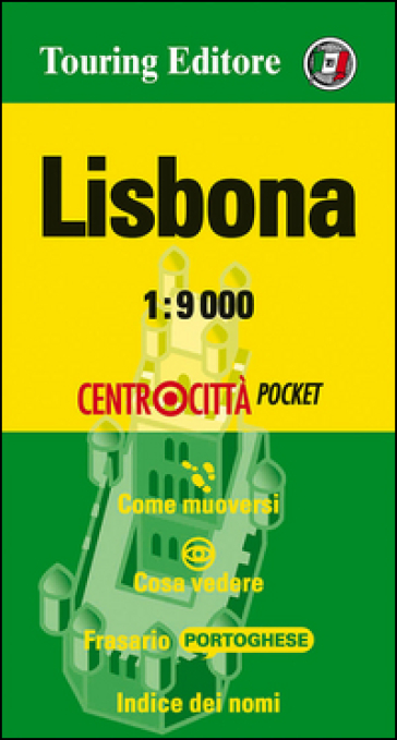 Lisbona 1:9.000. Ediz. italiana e inglese