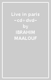 Live in paris -cd+dvd-