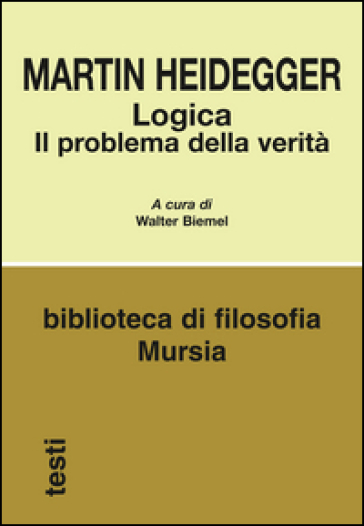 Logica - Martin Heidegger