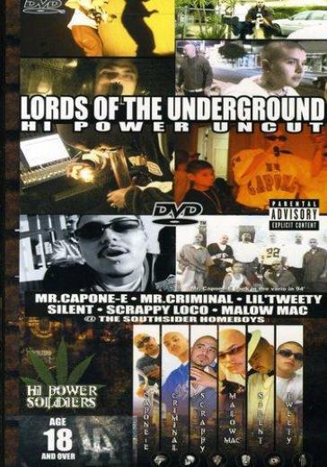 Lords of the underground / various - LORDS OF THE UNDERGROUND / VARIOUS