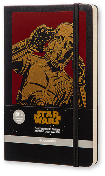 Moleskine 2016 12M Limited Edition Planner Star Wars Daily Large