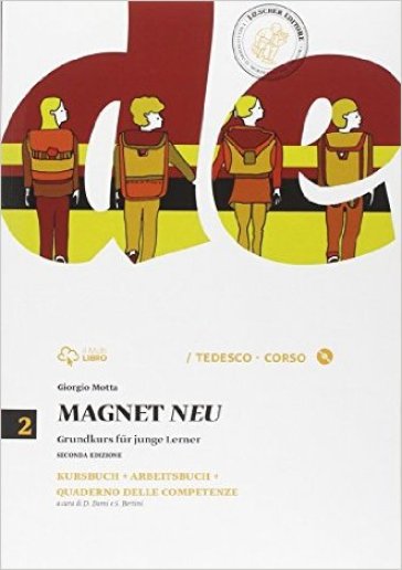 Magnet neu. Kursbuch-Arbeitsbuch. Con quaderno delle competenze. Per la Scuola media. Con CD Audio. Con e-book. Con espansione online. 2. - Giorgio Motta