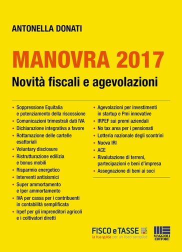 Manovra 2017 - Antonella Donati