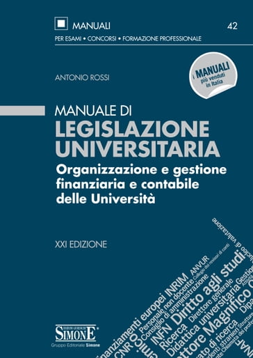 Manuale di Legislazione Universitaria - Antonio Rossi