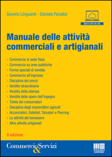 Manuale delle attività commerciali e artigianali - Saverio Linguanti - Daniela Paradisi