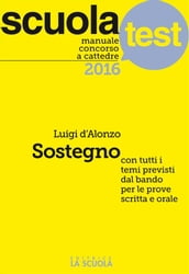 Manuale concorso a cattedre 2016 Sostegno