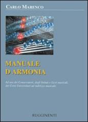 Manuale d armonia. Ad uso dei conservatori degli istituti e licei musicali, dei corsi universitari ad indirizzo musicale