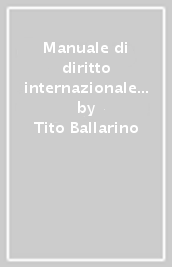 Manuale di diritto internazionale privato